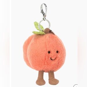 JELLYCAT Peach Keychain